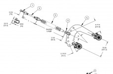 I-String Assembly - Angled Suspension, Twin-Bundle Conductor, 25K